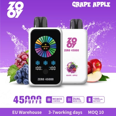 Zooy Bar Disposable Vape Pro 45000 Puffs Nederland ZERO