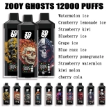 Wholesale Zooy Disposable Vape Pro Bar ghost 12000 Puffs Nederland
