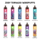 Disposable Zooy 16000 Puffs Vapes Tornado Wholesale Price Distributor