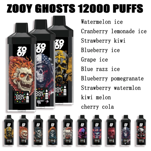 European Warehouses Zooy 12000 Puffs Vape ghost Wholesale