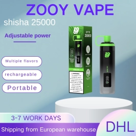 Zooy SHISHA 25000 Puffs Disposable Vapes Wholesale Recharge