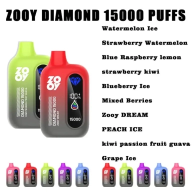 Disposable Zooy Bar 15000 Puffs Vape Diamond