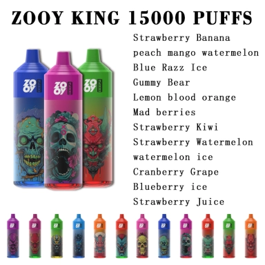 Wholesale Zooy Disposable Vape Pro Bar KING E-cigarettes 15000 Puffs Nederland