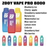 Zooy Bar Disposable Vape pro 8000 Puffs