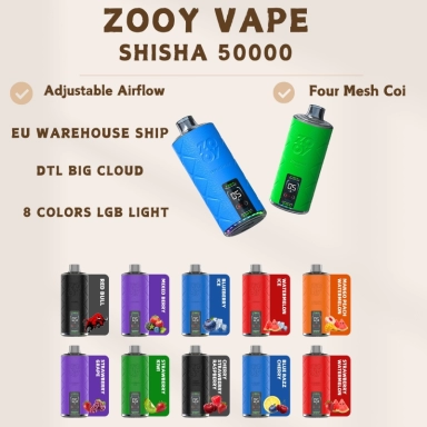 Zooy Bar SHISHA Disposable Vape Pro 50000 Puffs Nederland