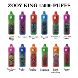 Zooy 15000 Puffs Disposable Vape King Wholesale Price Rechargeable