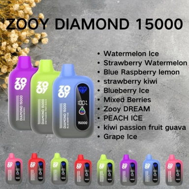 Zooy Disposable Vape Pro Bar DIAMOND 15000 Puffs Nederland