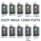 European Warehouses Disposable Zooy Bar Vape 12000 Puffs Wholesale Cheap