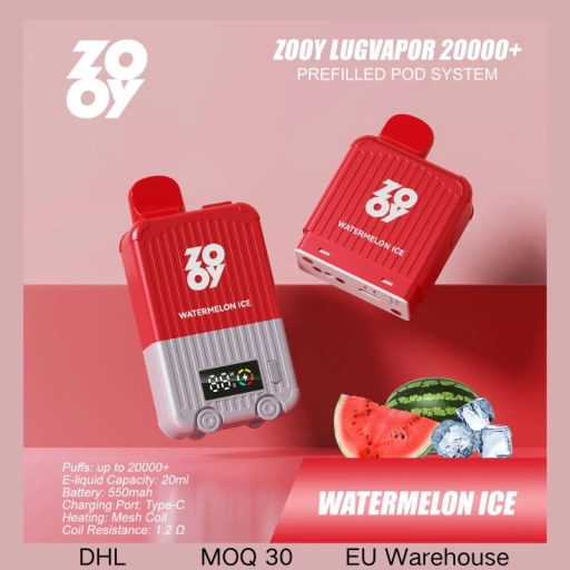 Top-Notch Vaping Zooy PrefilledPod Large Puffs Vape Wholesale Price Cheap