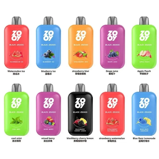 Cheap Pricing Zooy Bar Vape 25000 Puffs Wholesale Price Rechargeable