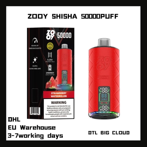 Disposable Zooy 50000 Puffs Vape SHISHA Wholesale Price Oem