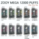 Disposable Zooy Bar Vape 12000 Puffs Big Puffs Plus