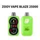 Hot Sale Zooy BLAZE Vapes 25000 Puffs Wholesale Price