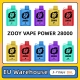 Top Picks 2025 Zooy 28000 Puffs Vapes POWER Nicotine