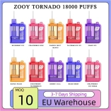 Wholesale Zooy Disposable Vape Pro Bar TORNADO BOX E-cigarettes 18000 Puffs Nederland