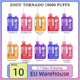 2025'S Top Sellers Disposable Zooy 18000 Puffs Vapes TORNADO BOX Wholesale Price