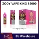 Zooy Vape KING 15000 Puffs Wholesale Nicotine