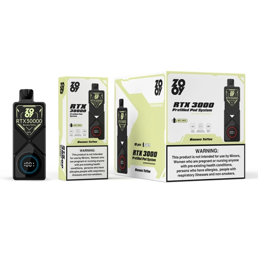 Oem Zooy Disposable Vapes RTX + Puffs Distributor