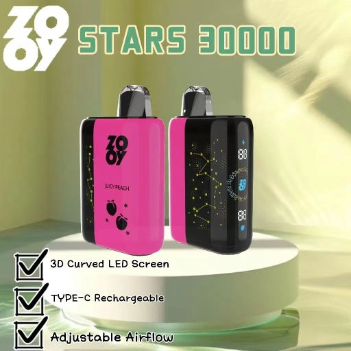 Bestseller Zooy 30000 Puffs STARS Disposable Vape