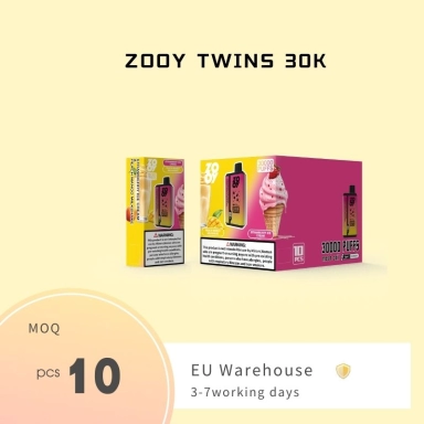Zooy Bar 30000 Puffs Nederland TWINS Disposable Vape Pro Bar