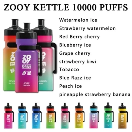 Disposable Zooy Bar KETTLE Vape 10000 Puffs Wholesale Recharge