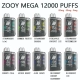 Premium Zooy Vape 12000 Puffs MEGA