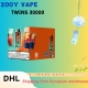 Top-Notch Vaping Zooy Vapes twins 30000 Puffs All Flavors
