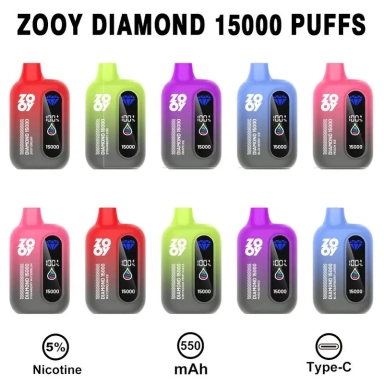 Disposable Zooy Bar 15000 Puffs DIAMOND Vape