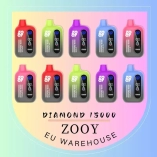 Wholesale Zooy Disposable Vape Bar 15000 Puffs DIAMOND E-cigarettes