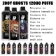 Top Picks 2025 Zooy 12000 Puffs ghosts Vape Juice Flavors