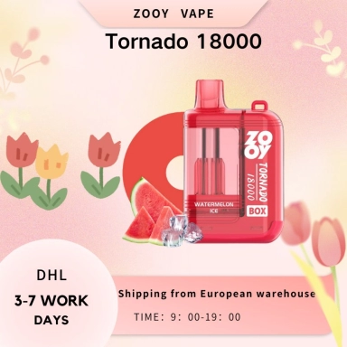 Zooy Bar Vape Pro tornado 18000 Puffs Nederland