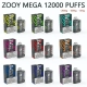 Zooy MEGA Vapes 12000 Puffs Wholesale Price