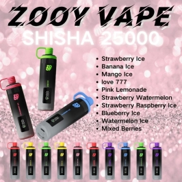Zooy 8000 Puffs Vape SHISHA Wholesale Price