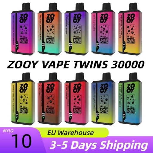 Zooy Vape 30000 Puffs TWINS Wholesale Rechargeable