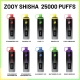 Zooy SHISHA 25000 Puffs Disposable Vape Rechargeable