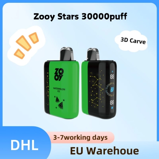 Authentic Zooy Disposable Vape STARS 30000 Puffs Wholesale Supplier