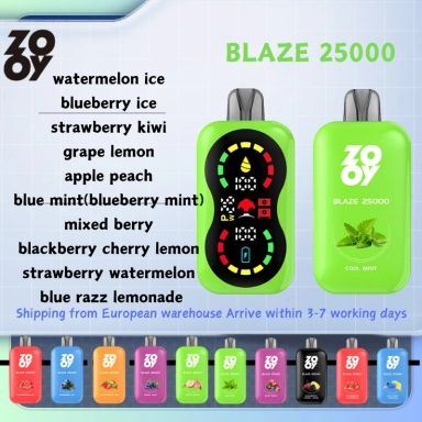 Wholesale Zooy Disposable Vape Pro Bar BLAZE E-cigarettes 25000 Puffs Nederland