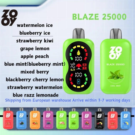 Zooy Vapes 25000 Puffs Supplier