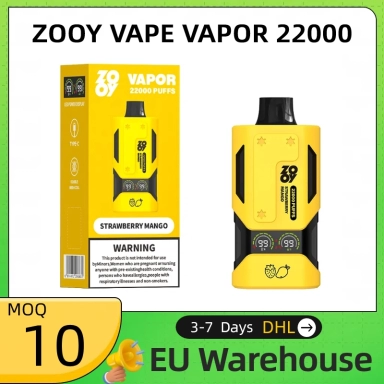Wholesale Zooy Disposable Vape Pro Bar Big Puffs Nederland 22000 E-cigarettes