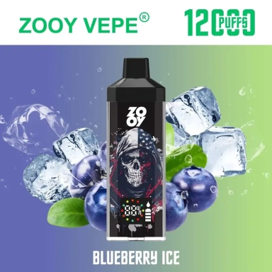 Zooy Bar Vape 12000 Puffs ghost Disposable E-cigarettes