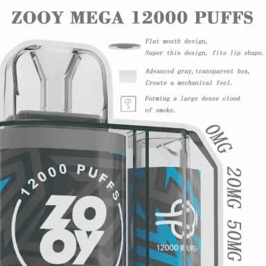 Disposable Zooy 12000 Puffs MEGA Vapes