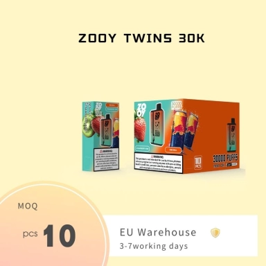Zooy Bar Vape Pro 30000 Puffs Nederland TWINS Disposable E-cigarettes