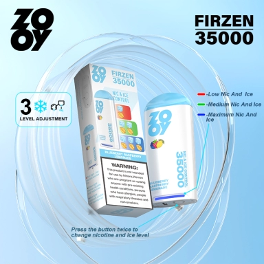 Wholesale Zooy Bar FRIZEN 35000 Puffs Nederland Disposable Vape Pro
