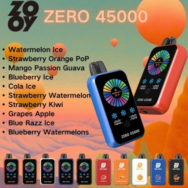 Europe Zooy Vape 45000 Puffs Tornado Wholesale Oem