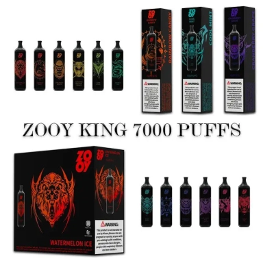 Zooy 7000 Puffs Vapes KING