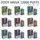 Top Sale Zooy Vape 12000 Puffs MEGA