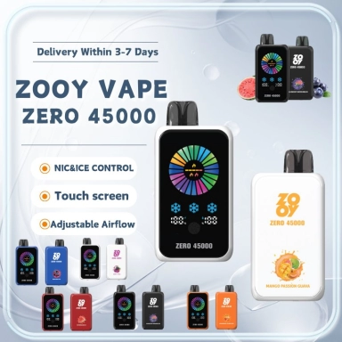 Zooy Disposable Vape Pro Bar zero 45000 Puffs Nederland E-cigarettes
