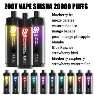 Zooy Disposable Vape Pro Bar 20000 Puffs Nederland E-cigarettes shishA