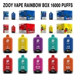 Disposable Zooy 16000 Puffs Vapes Rainbow box