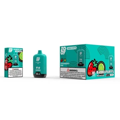 Zooy Bar Vape 16000 Puffs Rainbow box